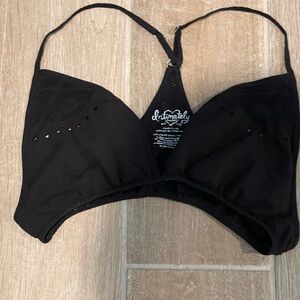 Intimately by Free People Women's Black Lace Bandeau